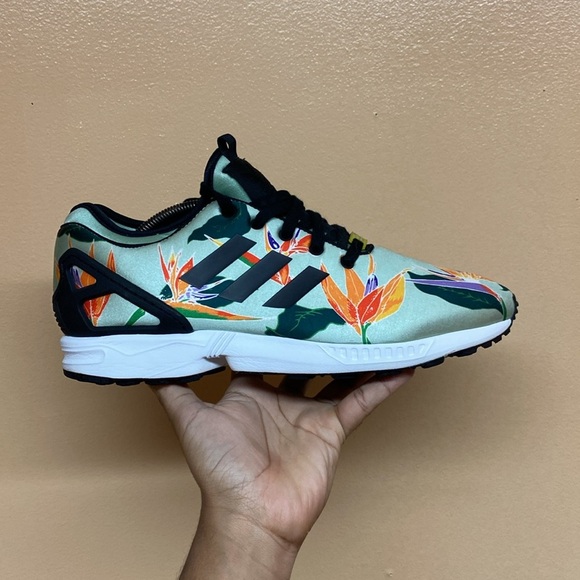 Adidas ZX Flux NPS Blush Green - Picture 4 of 17